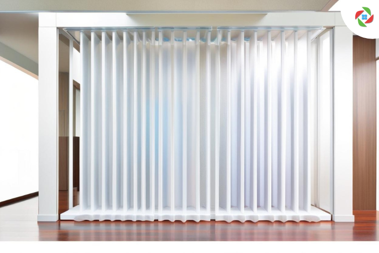 ฉากกั้นแอร์แบบพับได้