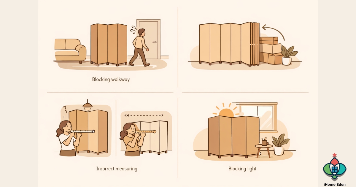 จุดพลาดที่คนเจอบ่อยสำหรับฉากกั้นห้อง