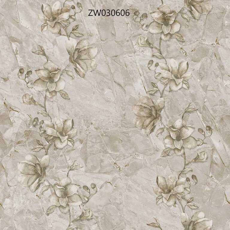 ตัวอย่างวอลเปเปอร์ตกแต่งผนัง รหัส ZW030606 จากตระกูลลายเดียวกัน 5 ตัวเลือก